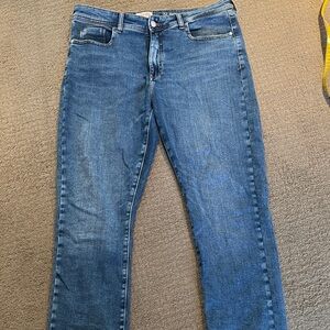 Pilcro for Anthropologie women's "boyfriend" Denim Straight Jeans